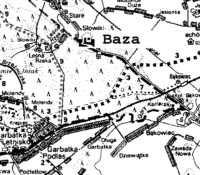 Mapa lokalizacji bazy